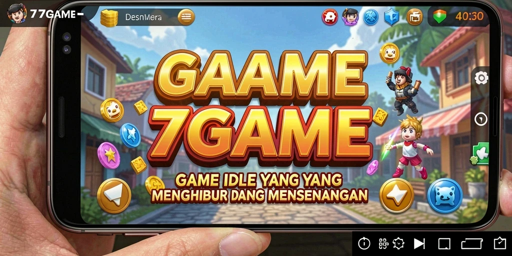 Tangkapan layar menarik dari gameplay 7GAME yang penuh strategi Idle.