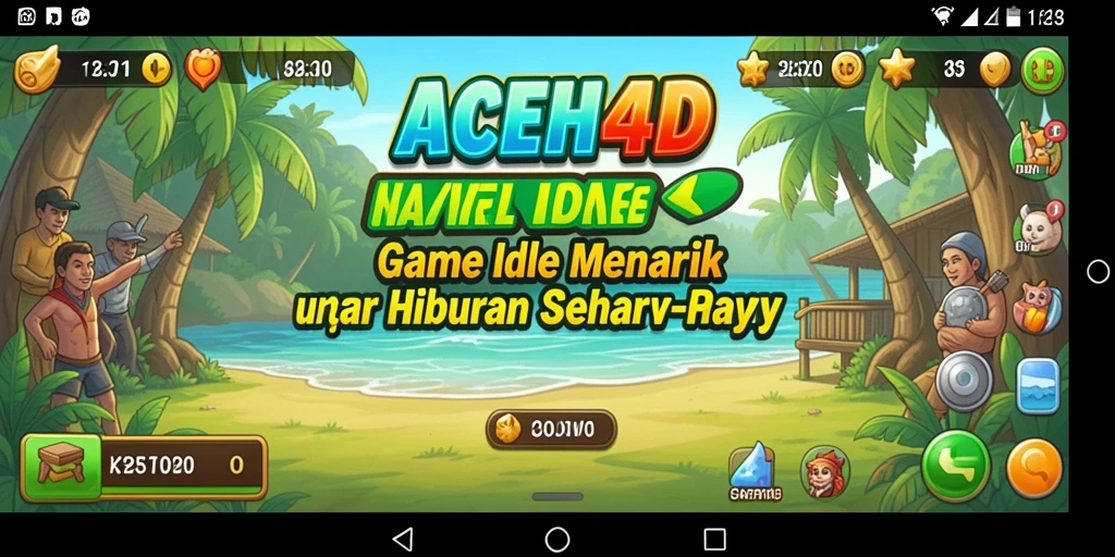 Tangkapan layar gameplay ACEH4D yang menunjukkan aspek Idle yang menarik.