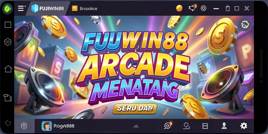 Tampilan menarik dari permainan Arcade FUJIWIN88 yang penuh tantangan.