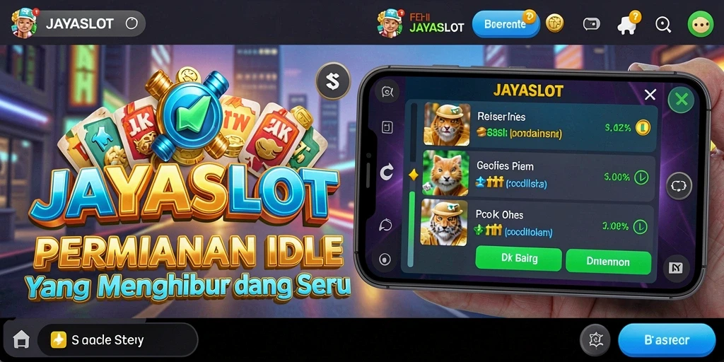 Gameplay menarik dari JAYASLOT yang menunjukkan kemajuan karakter.
