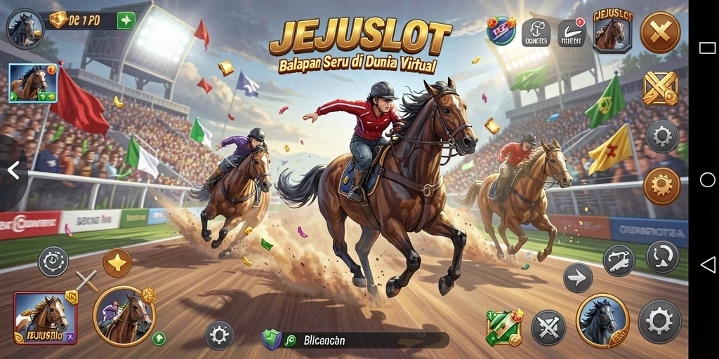 Gameplay menegangkan dan grafis memukau di JEJUSLOT.