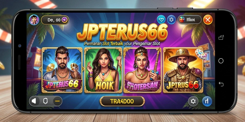 Tampilan gameplay Slot yang seru dan mendebarkan di JPTERUS66.