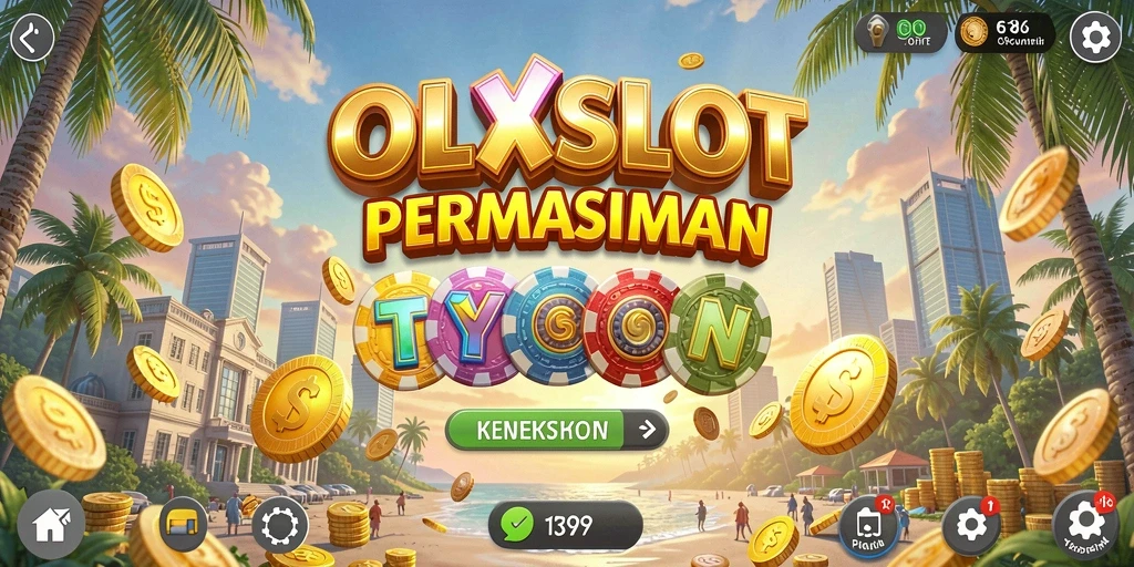 Gameplay menarik dari OLXSLOT yang menggambarkan manajemen bisnis.