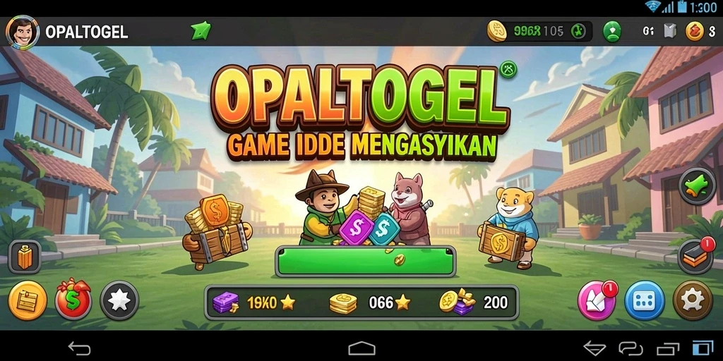 Tampilan menarik dari gameplay OPALTOGEL yang santai dan menghibur.