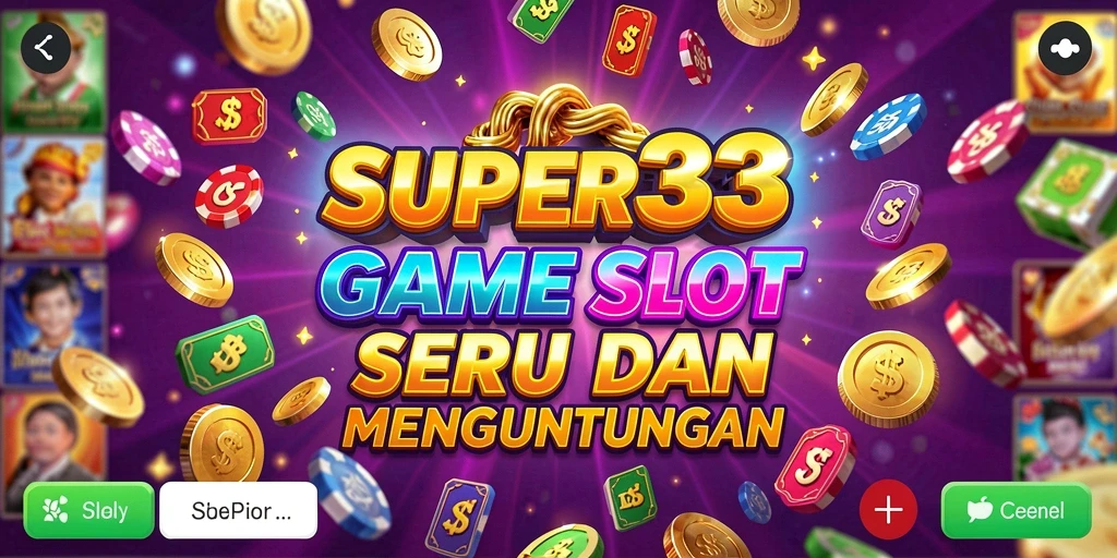 Tampilan gameplay SUPER33 yang menegangkan dan mengasyikkan.