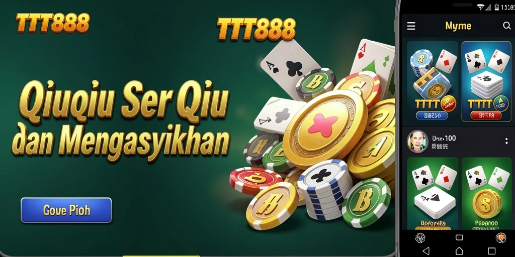 Tampilan menarik dari gameplay TTT888 QiuQiu.