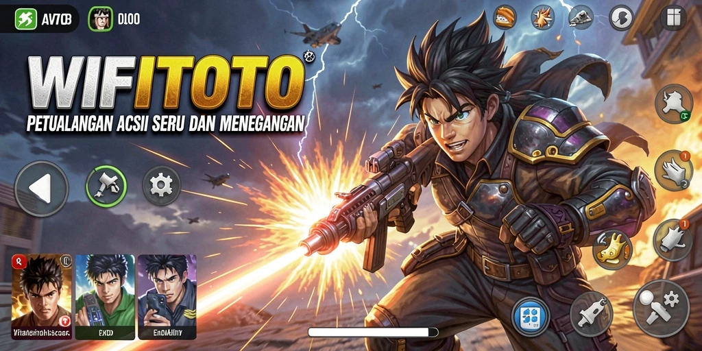 Tampilan seru dari gameplay WIFITOTO yang penuh aksi.